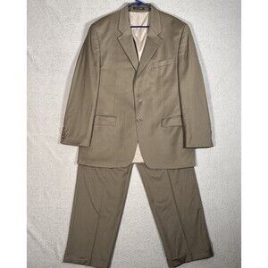 Lauren Ralph Lauren Suit‎ 2 Piece Men’s Size 44R/34W Olive Green Wool